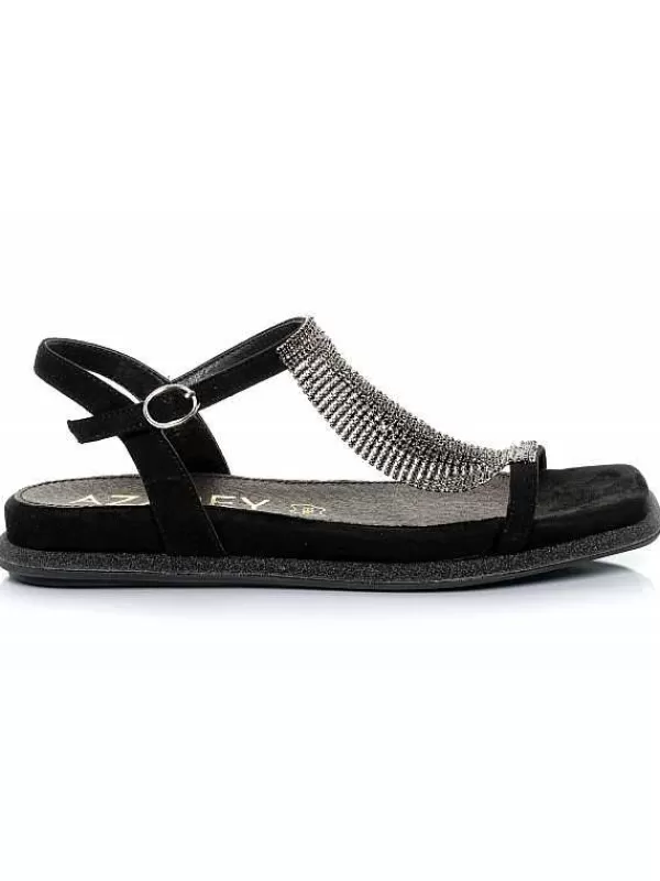 El Rayo Sandals<Azarey 494H501 - Fantasia Flat Sandal